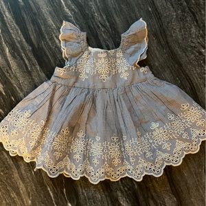 Gap Baby Girl Eyelet Dress 0-3 months